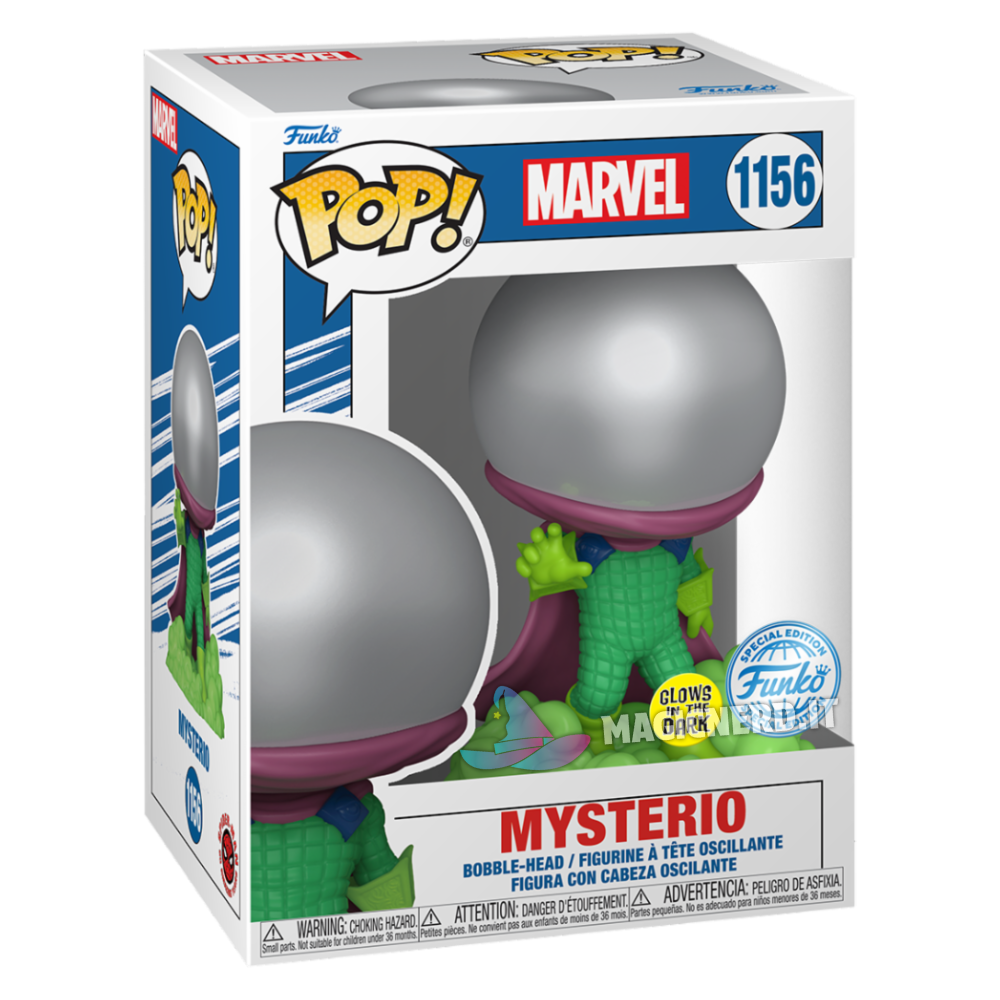 Funko Pop! Marvel Mysterio Glow In The Dark 1156 (Special Edition)