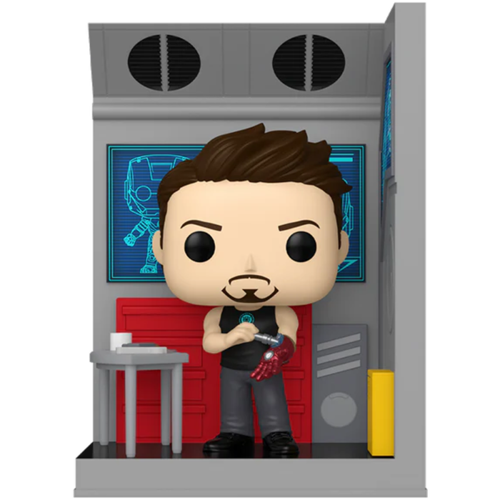 (Piccole imperfezioni) Funko Pop! Nooks Tony Stark In His Workshop - Marvel