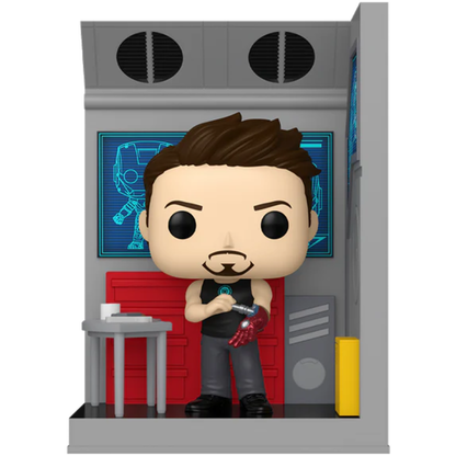 (Piccole imperfezioni) Funko Pop! Nooks Tony Stark In His Workshop - Marvel