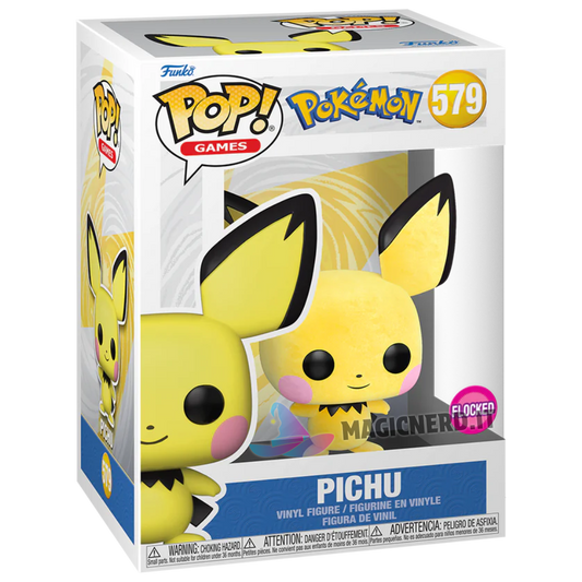 Funko Pop Pichu Flocked 579 Pokemon