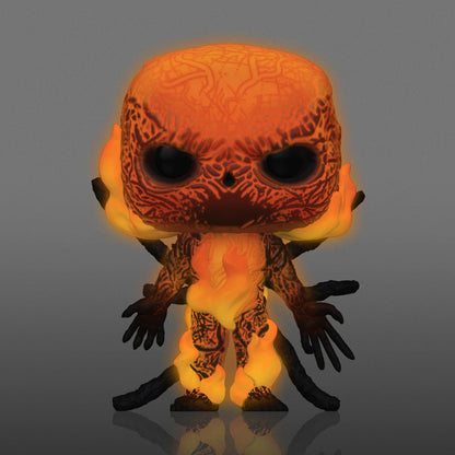foto più dettagliata del Funko Pop! Stranger Things Vecna (Special Edition) in cui raffigura come il funko pop si illumina al buio