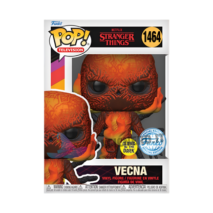 funko pop vecna 1464 stranger things glows in the dark 