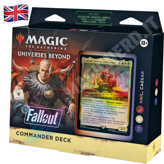 Hail, Caesar Fallout Commander Deck Eng Magic The Gathering