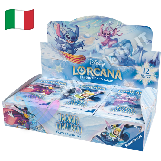Lorcana - Incanto D'Inverno - Booster Box da 24 Bustine (ITA)