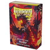 Dragon Shield Small Japanese Matte Ruby – 60 bustine protettive per Yu-Gi-Oh!