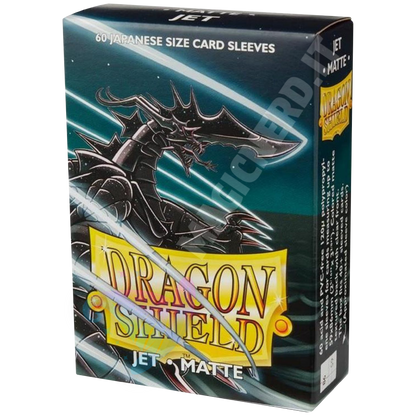 Dragon Shield Small Japanese Matte Jet – 60 bustine protettive per Yu-Gi-Oh!