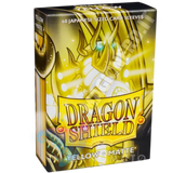 Dragon Shield Small Japanese Matte Yellow – 60 bustine protettive per Yu-Gi-Oh!