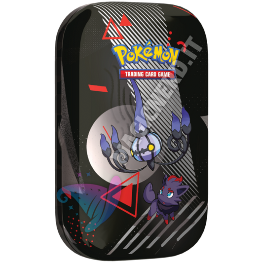 Mini Tin Luce Nera e Fuoco Bianco Chandelure e Zorua (ITA)