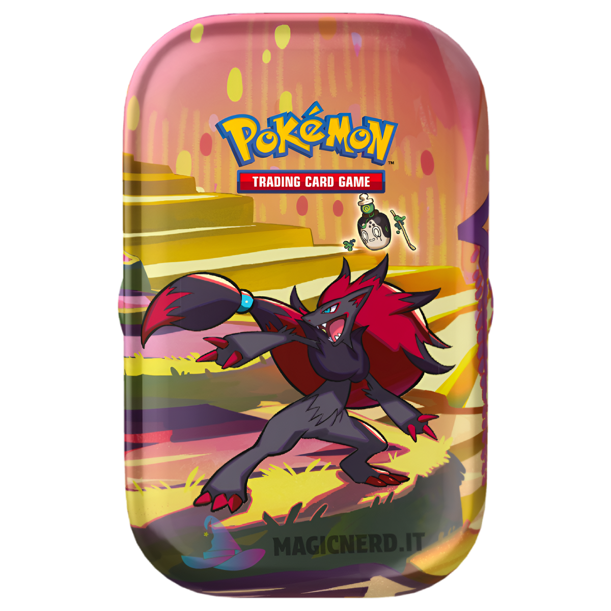 mini tin segreto fiabesco zoroark