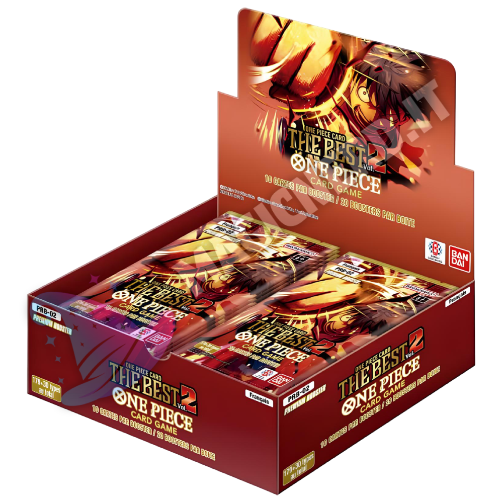 One Piece Card Game Box PRB02 - The Best Vol.2 (20 Bustine) ENG