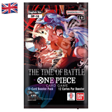 One Piece Card Game Bustina OP16 The Time of Battle 12 Carte (ENG)