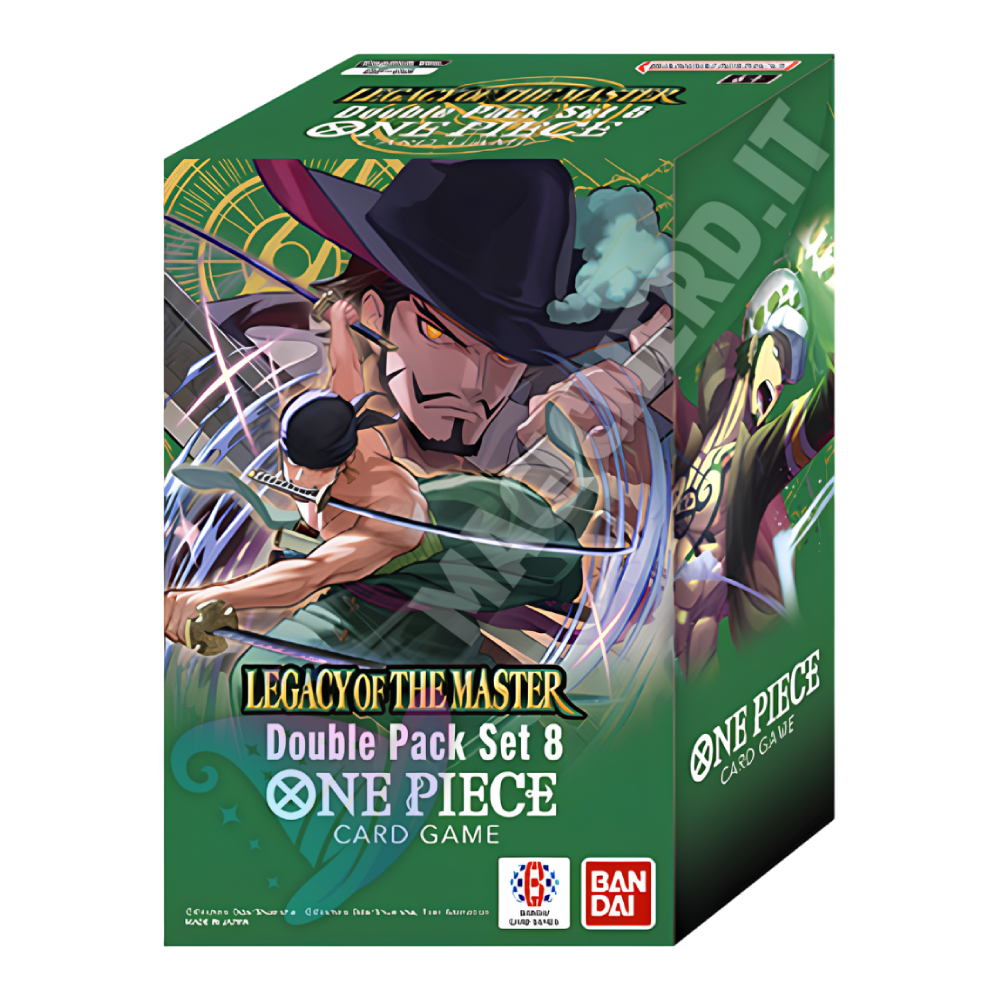 One Piece Card Game DP-08 – Legacy of the Master – Double Pack Set (2 Bustine) ENG