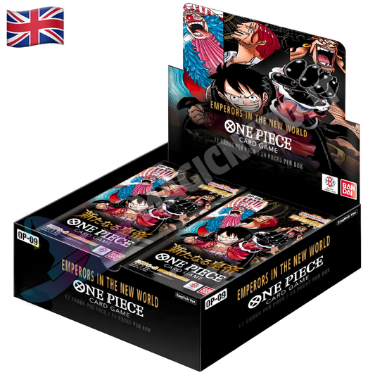One Piece OP09 The Four Emperors Box 24 Bustine ENG