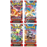 Scarlatto e Violetto Ossidiana Infuocata 4 Buste Set Artwork (ITA)