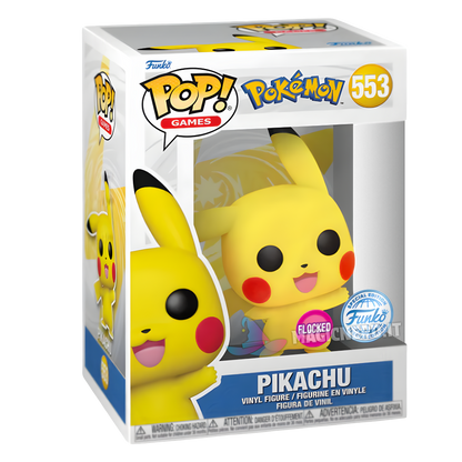 Funko Pop Pikachu Flocked