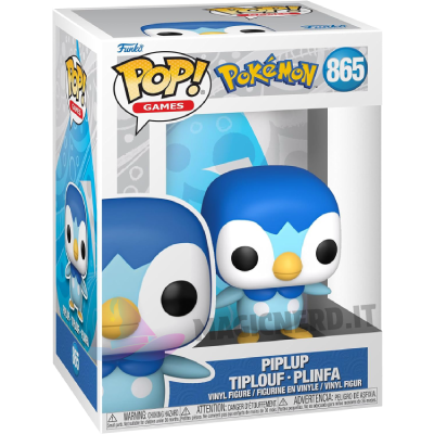 Funko Pop! Games Piplup 865 - Pokemon