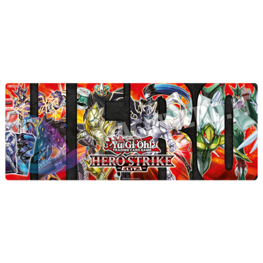 Tappetino Ufficiale Yu-Gi-Oh! HERO Strike – Attacco degli Eroi (Playmat)