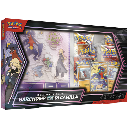 Pokemon Collezione Premium Garchomp Ex Di Camilla (ITA)
