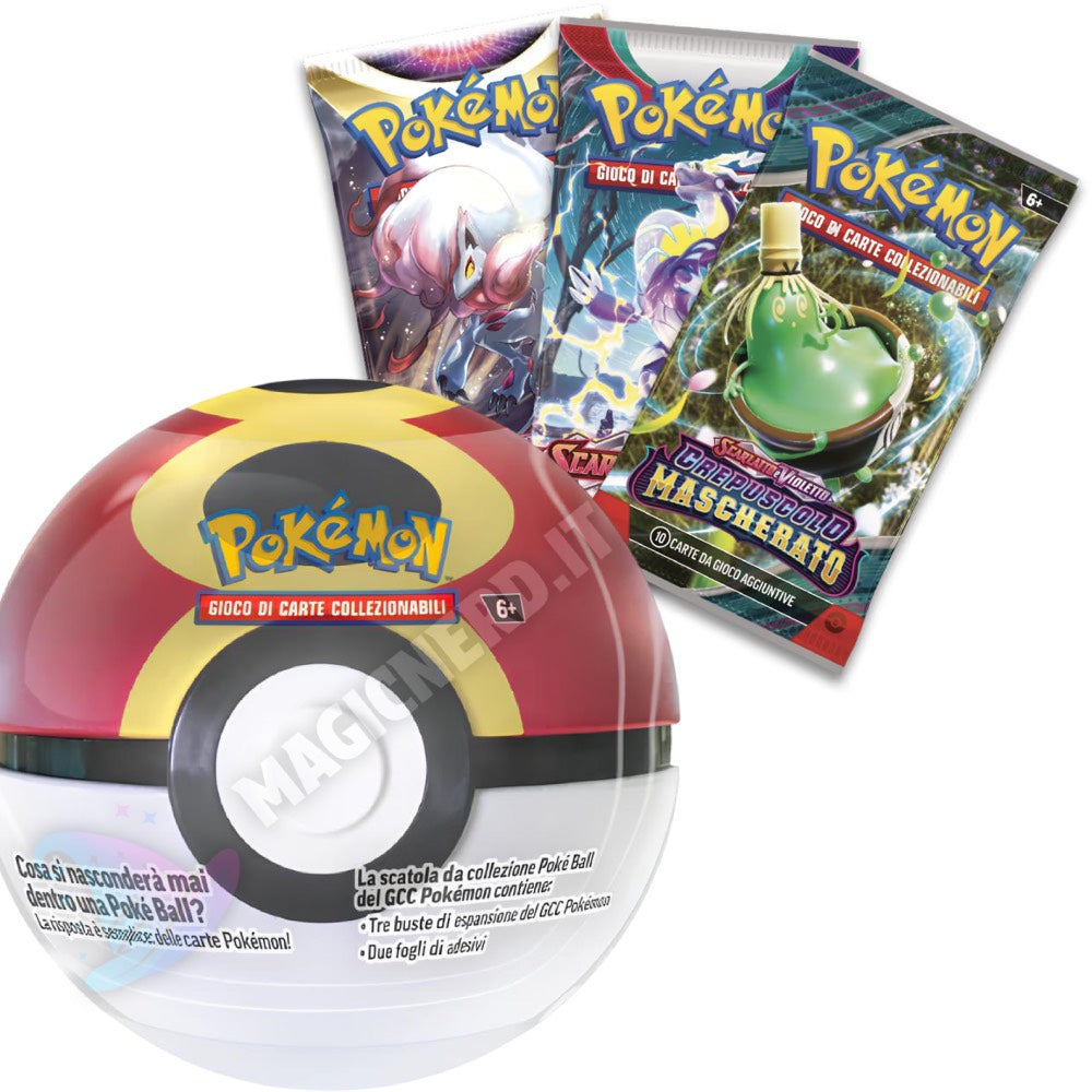 Pokémon Tin Poke Ball Dicembre 2025 Bis Ball (ITA)