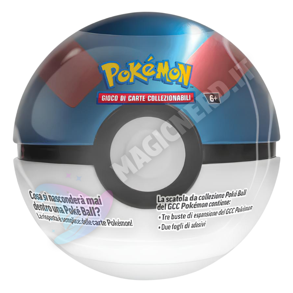 Pokémon Tin Poke Ball Dicembre 2025 Mega Ball (ITA)