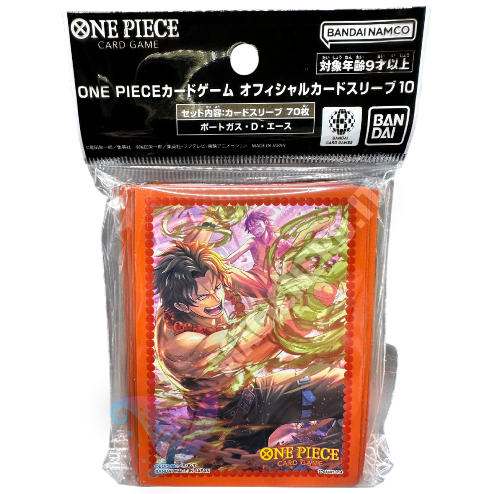 Portgas.D.Ace Official Sleeves One Piece Card Game (70 Sleeves)