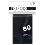 PRO-Gloss Small Sleeves Black Ultra Pro (60 Bustine)