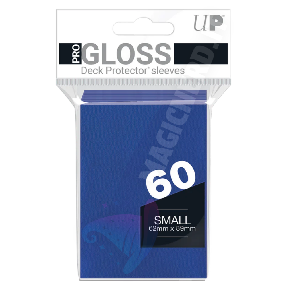 PRO-Gloss Small Sleeves Blue Ultra Pro (60 Bustine)