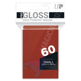 PRO-Gloss Small Sleeves Red Ultra Pro (60 Bustine)