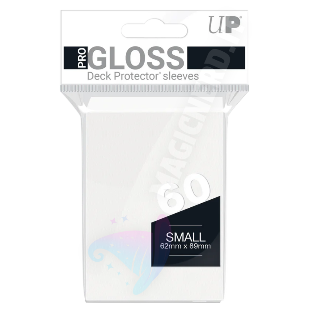 PRO-Gloss Small Sleeves White Ultra Pro (60 Bustine)