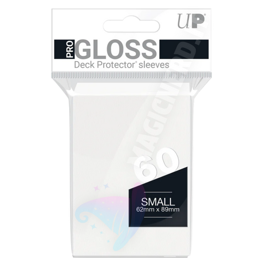 PRO-Gloss Small Sleeves White Ultra Pro (60 Bustine)