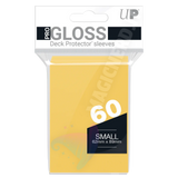 PRO-Gloss Small Sleeves Yellow Ultra Pro (60 Bustine)