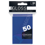 PRO-Gloss Standard Sleeves Blue Ultra Pro (50 Bustine)