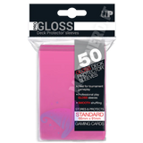 PRO-Gloss Standard Sleeves Bright Pink Ultra Pro (50 Bustine)