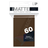 PRO-Matte Small Sleeves Brown Ultra Pro (60 Bustine)