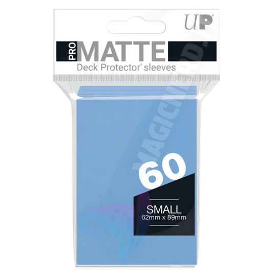 PRO-Matte Small Sleeves Light Blue Ultra Pro (60 Bustine)