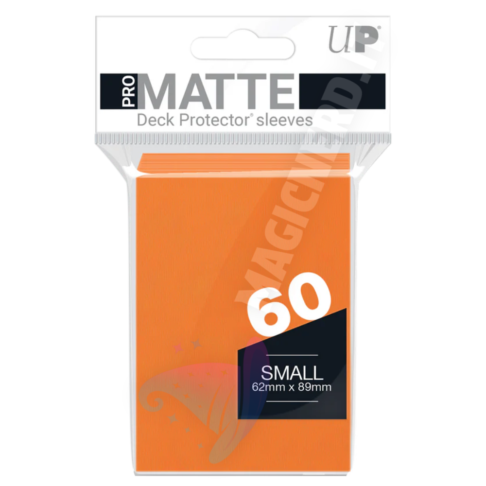 PRO-Matte Small Sleeves Orange Ultra Pro (60 Bustine)