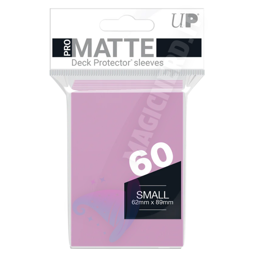 PRO-Matte Small Sleeves Pink Ultra Pro (60 Bustine)