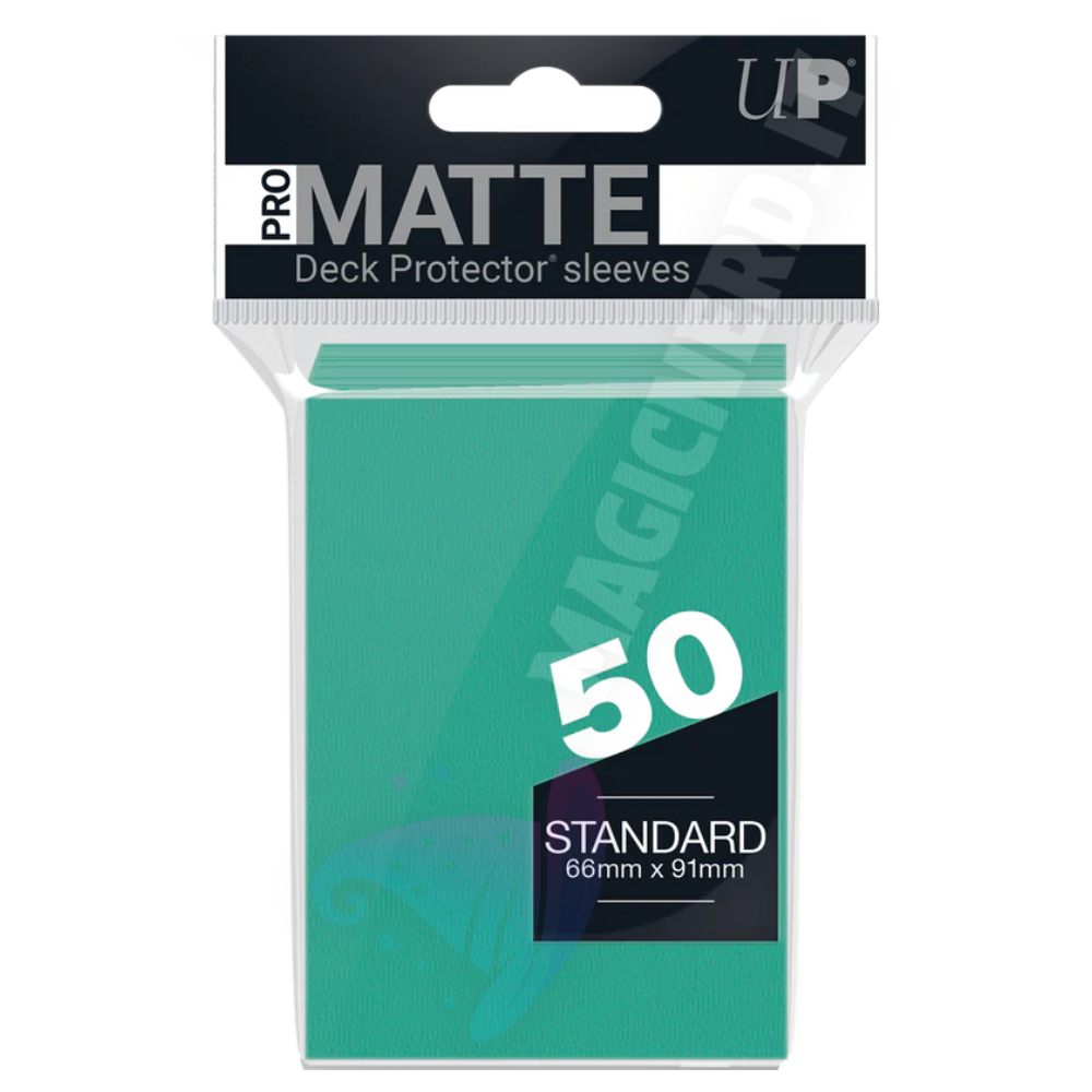 PRO-Matte Standard Sleeves Aqua Ultra Pro (50 Bustine)