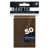 PRO-Matte Standard Sleeves Brown Ultra Pro (50 Bustine)