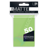PRO-Matte Standard Sleeves Lime Green Ultra Pro (50 Bustine)