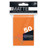 PRO-Matte Standard Sleeves Orange Ultra Pro (50 Bustine)