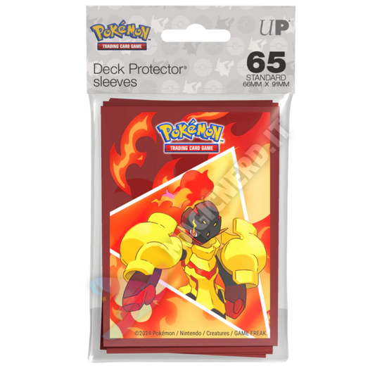 Proteggi Carte Ultra Pro x Pokemon Standard – Pacchetto da 65 Sleeves: Armarouge