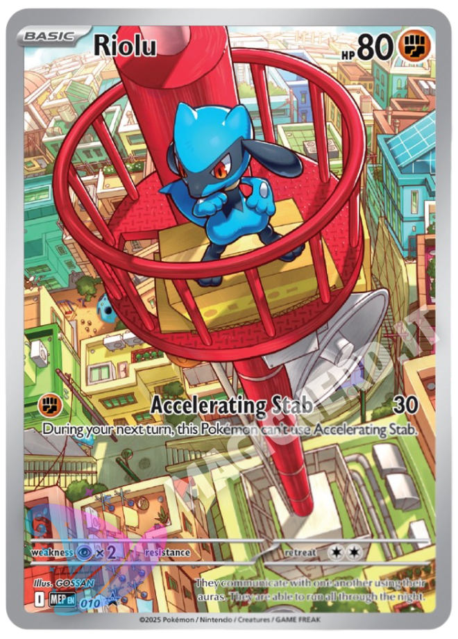 Promo Riolu etb Megaevoluzione 