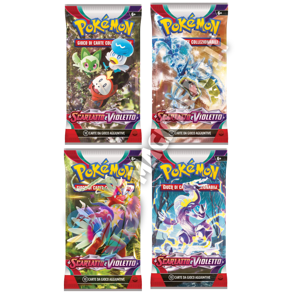 Scarlatto e Violetto 4 Buste Set Artwork (ITA)