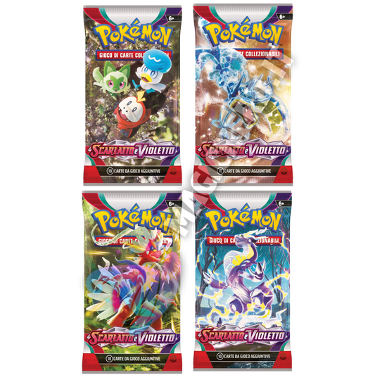 Scarlatto e Violetto 4 Buste Set Artwork (ITA)