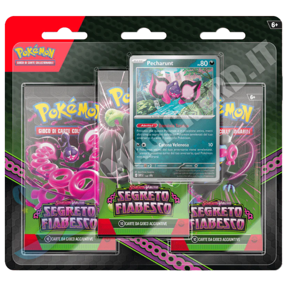 Segreto Fiabesco - Blister 3 Bustine Pecharunt (ITA)