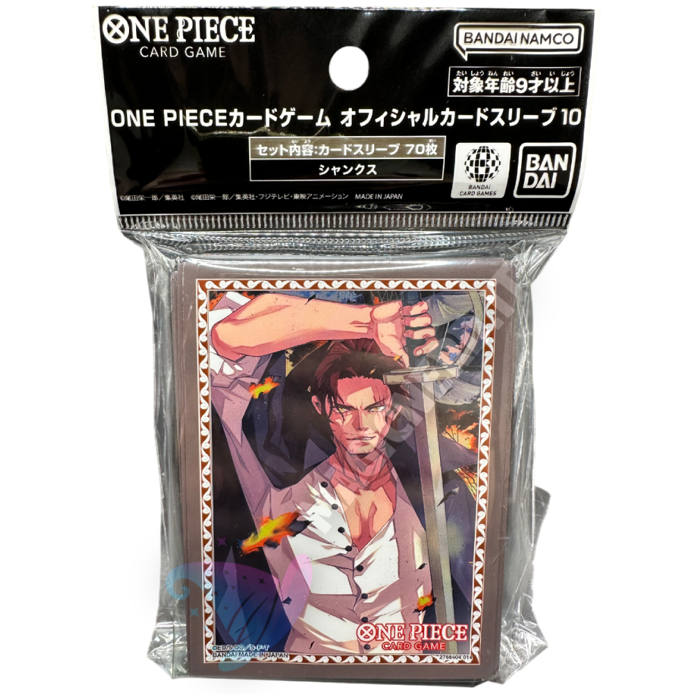 Shanks Official Sleeves One Piece Card Game (70 Sleeves)