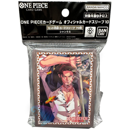 Shanks Official Sleeves One Piece Card Game (70 Sleeves)