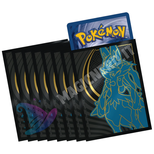 Pokemon – Proteggi carte Standard pacchetto da: 65 Bustine Megaevoluzione (Mega Lucario)