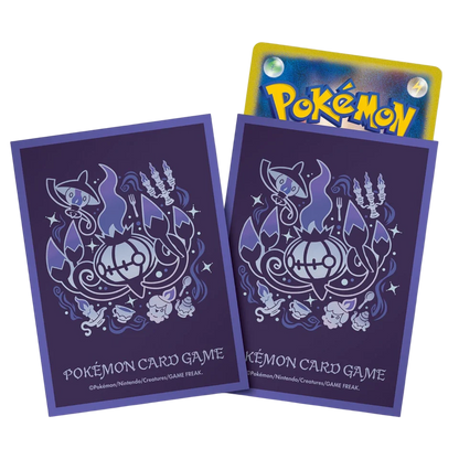 Pokemon – Bustine Protettive Standard Pokemon Center Gloss Chandelure Evolutionary Path (64 Bustine)